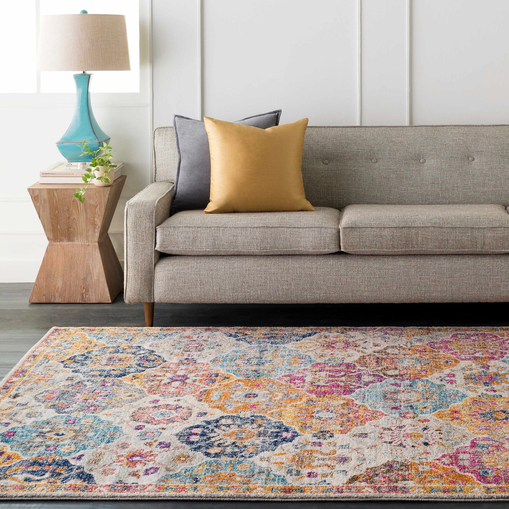 Custar Colorful Area Rug - Ornate Home