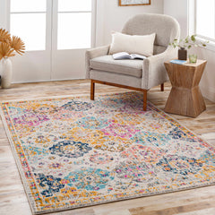 Custar Colorful Area Rug - Ornate Home