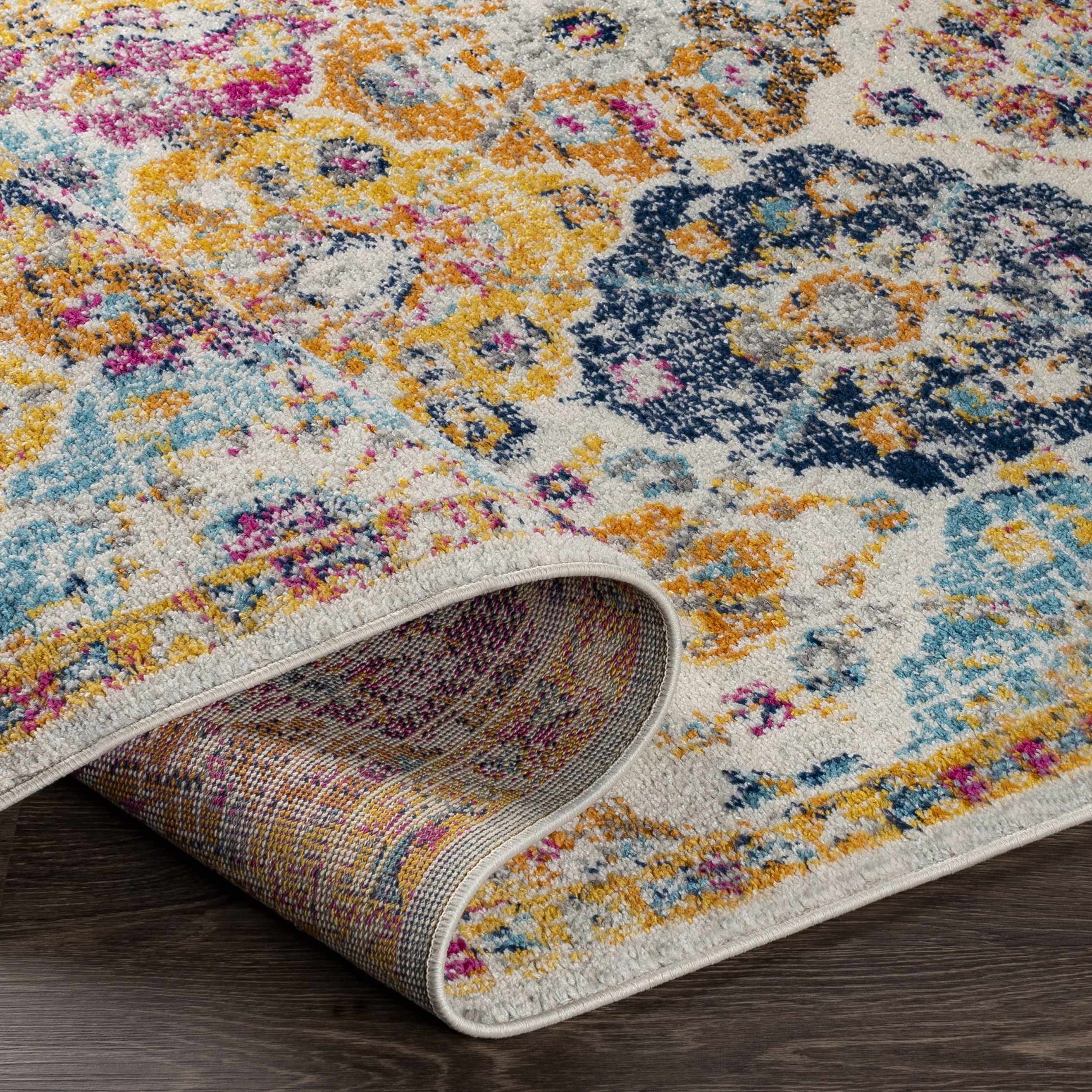 Custar Colorful Area Rug - Ornate Home