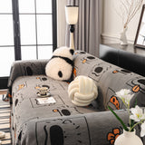 Cute Chenille Couch Cover Throw, Cartoon Soft Washable Sofa Cover for Sectional Sofas - Ornate Home