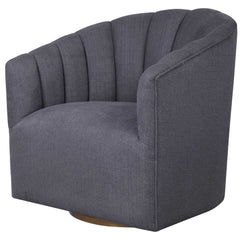 Cuthbert Gray Modern Swivel Chair - Ornate Home
