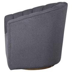 Cuthbert Gray Modern Swivel Chair - Ornate Home