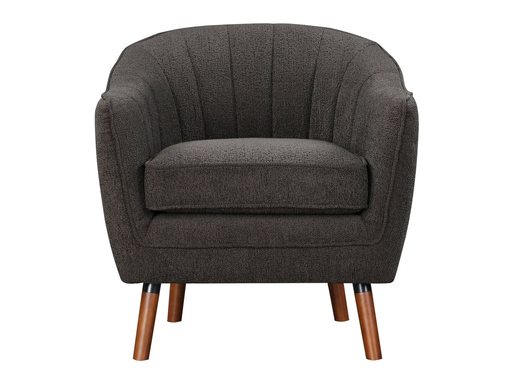 Cutler Charcoal Accent Chair - Ornate Home