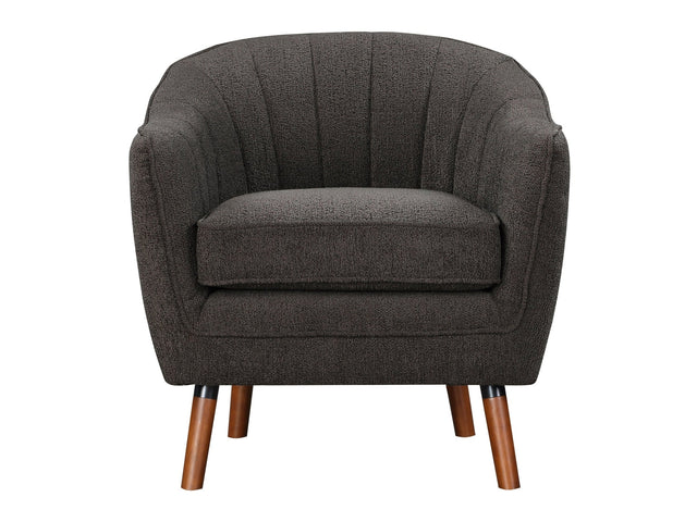 Cutler Charcoal Accent Chair - Ornate Home