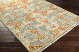Cutler Cream/Orange Wool Runner Rug - Clearance - Ornate Home