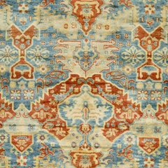 Cutler Cream/Orange Wool Runner Rug - Clearance - Ornate Home