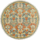 Cutler Cream/Orange Wool Runner Rug - Clearance - Ornate Home