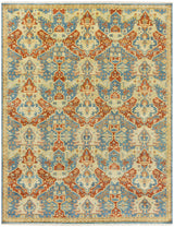 Cutler Cream/Orange Wool Runner Rug - Clearance - Ornate Home