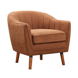 Cutler Rust Accent Chair - Ornate Home
