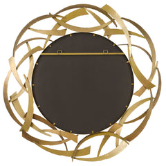 Cutting Edge Bronze Round Mirror - Ornate Home