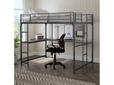 Cybill Black Bunk Bed - Ornate Home