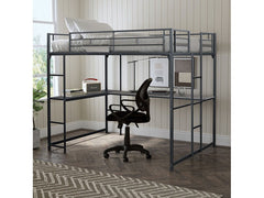 Cybill Black Bunk Bed - Ornate Home