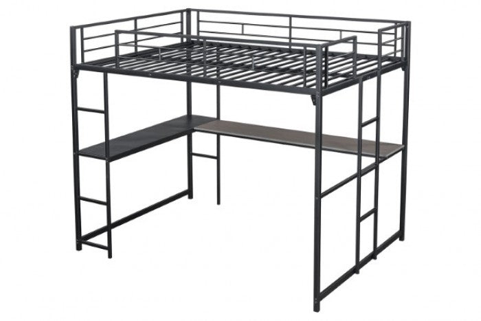 Cybill Black Bunk Bed - Ornate Home