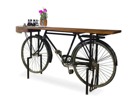 Cycle Brown/Black Counter Table - Ornate Home