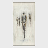 Cyclist Multicolor Painting by Buddy Whitlock - Ornate Home