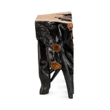 Cypress Black/Brown Console Table - Ornate Home