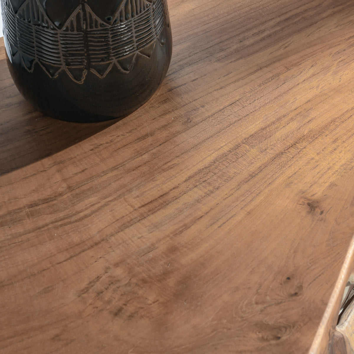 Cypress Root Natural Console Table (70”W) - Ornate Home