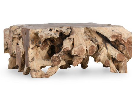 Cypress Root Natural Square Coffee Table - Ornate Home