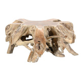 Cypress Root Natural Whitewash Coffee Table - Ornate Home