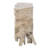 Cypress Root Natural Whitewash Console Table (59”W) - Ornate Home