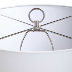 Cyprien Gray/White Table Lamp - Ornate Home