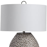 Cyprien Gray/White Table Lamp - Ornate Home