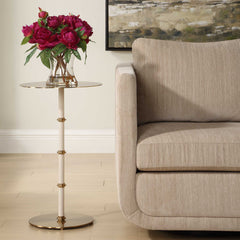 Cyprus Brass Accent Table - Ornate Home