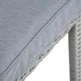 Cyprus Gray Outdoor 7-Piece Bar Table Set - Ornate Home