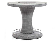 Cyprus Gray Outdoor 7-Piece Bar Table Set - Ornate Home