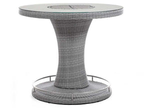 Cyprus Gray Outdoor 7-Piece Bar Table Set - Ornate Home