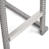 Cyprus Gray Outdoor Bar Chair (Set of 6) - Ornate Home