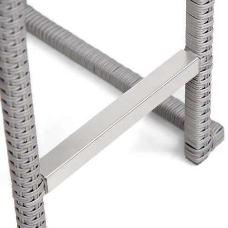 Cyprus Gray Outdoor Bar Chair (Set of 6) - Ornate Home