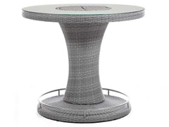 Cyprus Gray Outdoor 7-Piece Bar Table Set - Ornate Home