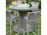 Cyprus Gray Outdoor Bar Table - Ornate Home