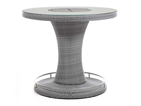 Cyprus Gray Round Outdoor Table - Ornate Home