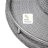 Cyprus Gray Round Outdoor Table - Ornate Home