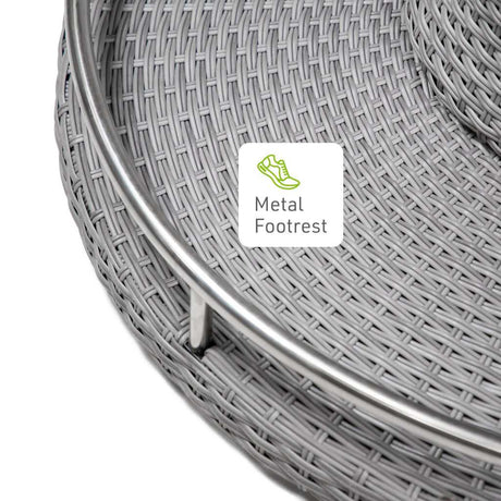 Cyprus Gray Round Outdoor Table - Ornate Home