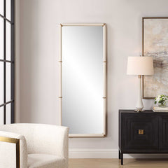 Cyprus White Dressing Mirror - Ornate Home
