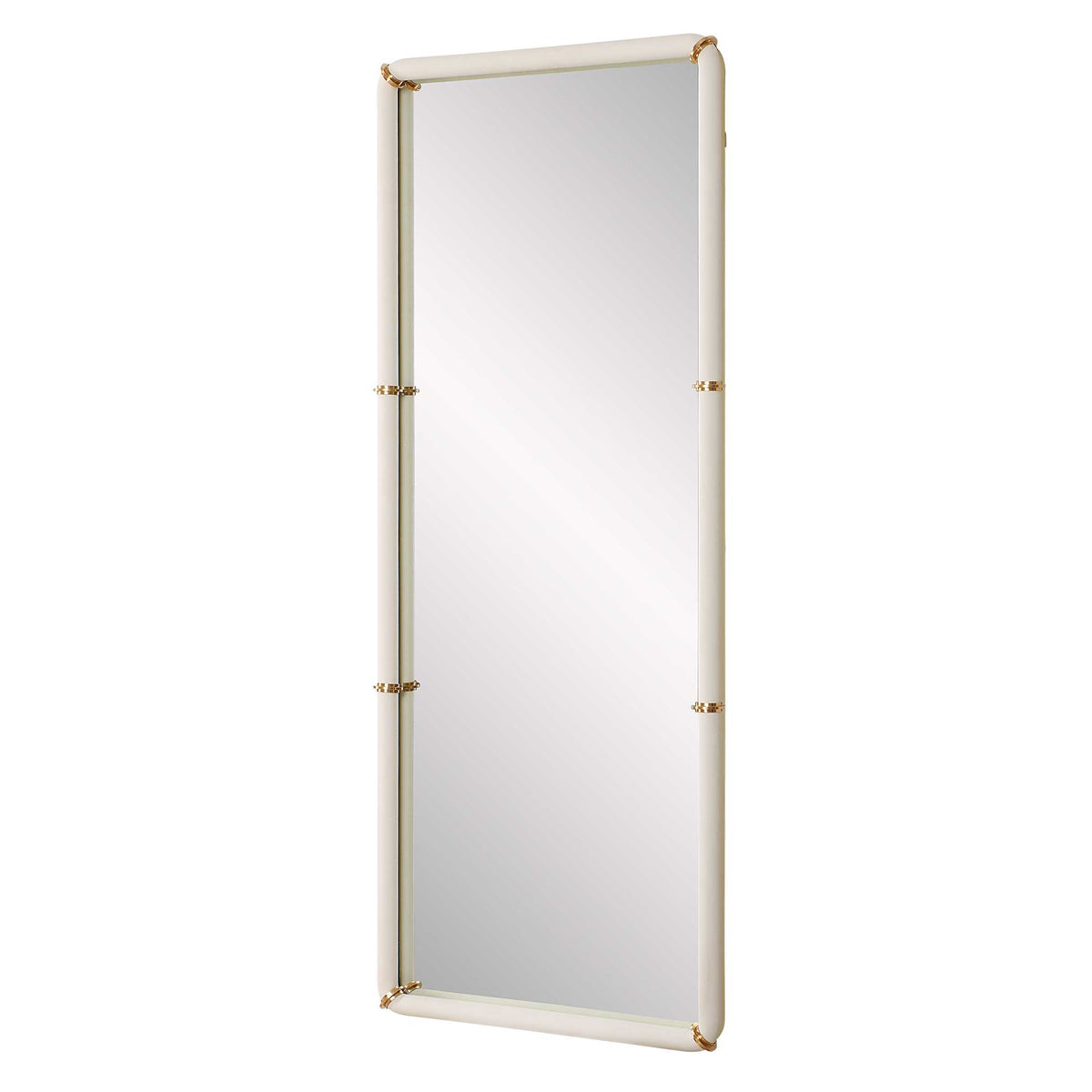 Cyprus White Dressing Mirror - Ornate Home