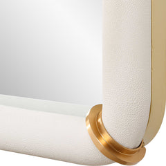 Cyprus White Dressing Mirror - Ornate Home