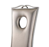 Cyrene Beige Faux Crocodile Side Chair (Set of 2) - Ornate Home