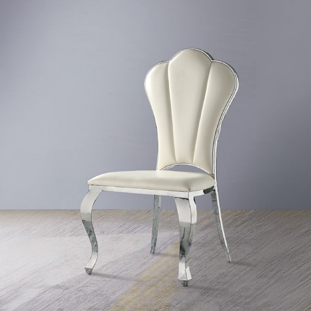 Cyrene Beige Side Chair (Set of 2) - Ornate Home