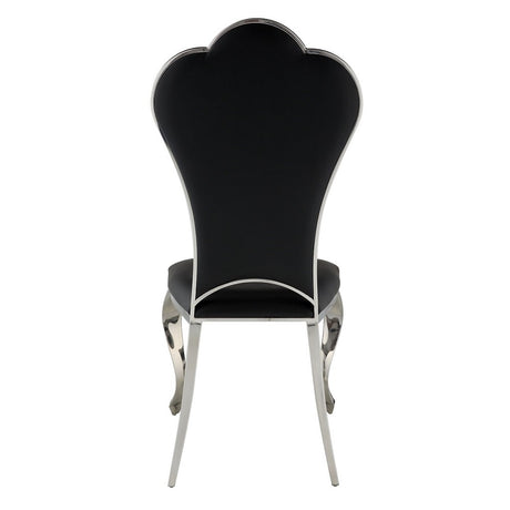 Cyrene Black Side Chair (Set of 2) - Ornate Home