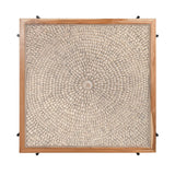 Cyrus Natural/Black Coffee Table - Ornate Home