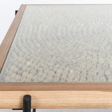 Cyrus Natural/Black Coffee Table - Ornate Home