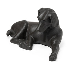Czar Black Metal Labrador Retriever - Ornate Home