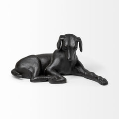 Czar Black Metal Labrador Retriever - Ornate Home