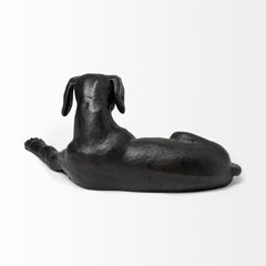 Czar Black Metal Labrador Retriever - Ornate Home