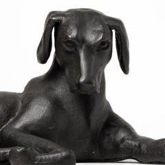 Czar Black Metal Labrador Retriever - Ornate Home