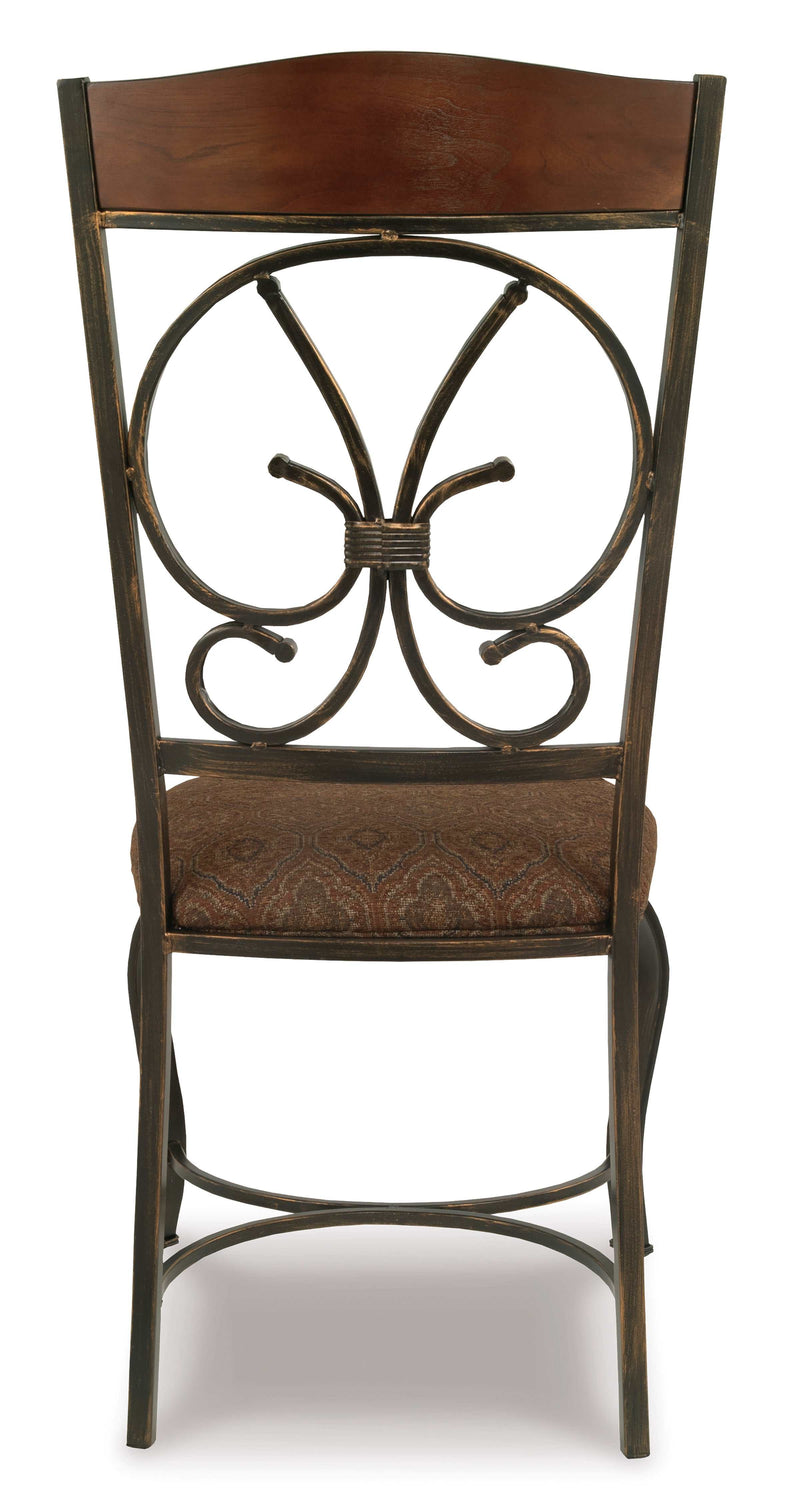 Glambrey Brown Dining Chair (Set of 4) - Ornate Home